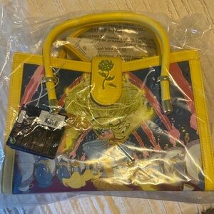 Loungefly Beauty and the Beast Crossbody Bag